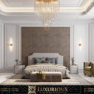 MASTER BEDROOM INTERIOR DESIGN تصميم غرفة نوم الماستر