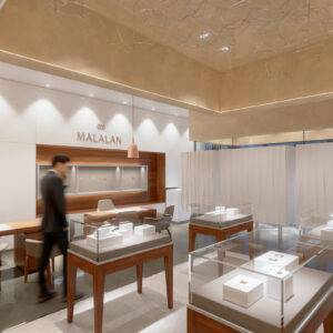 JEWELRY SHOWROOM DESIGN 4 JEWELRY SHOWROOM DESIGN تصميم محلات المجوهرات