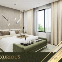 التصميم الداخلي لغرفة النوم الرئيسية