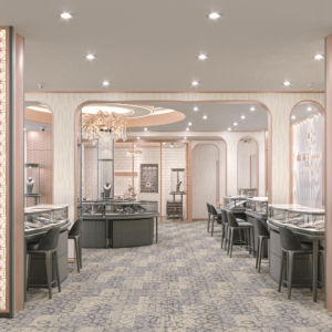 JEWELRY SHOWROOM DESIGN 33 JEWELRY SHOWROOM DESIGN تصميم محلات المجوهرات