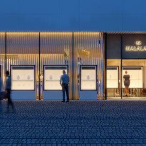 JEWELRY SHOWROOM DESIGN 56 JEWELRY SHOWROOM DESIGN تصميم محلات المجوهرات