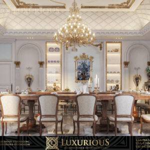 DINING ROOM INTERIOR DESIGN التصميم الداخلي لغرفة الطعام