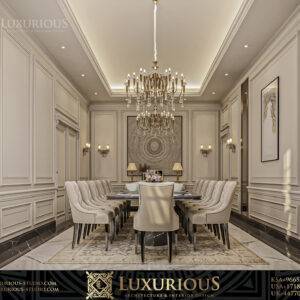 DINING ROOM INTERIOR DESIGN التصميم الداخلي لغرفة الطعام
