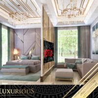 التصميم الداخلي لغرفة النوم الرئيسية