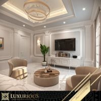 التصميم الداخلي لغرفة النوم الرئيسية