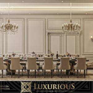 DINING ROOM INTERIOR DESIGN التصميم الداخلي لغرفة الطعام