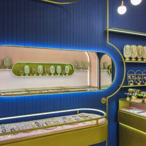 JEWELRY SHOWROOM DESIGN 36 JEWELRY SHOWROOM DESIGN تصميم محلات المجوهرات