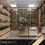 تصميم داخلي للمحلات التجارية