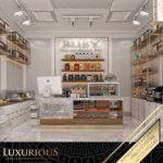 تصميم داخلي للمحلات التجارية