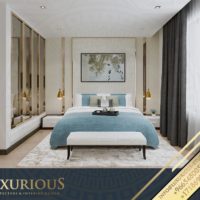 التصميم الداخلي لغرفة النوم الرئيسية