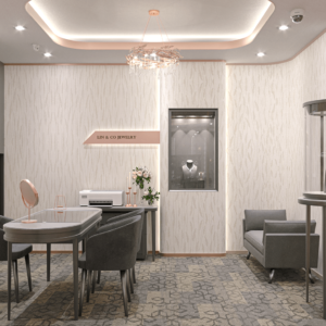 JEWELRY SHOWROOM DESIGN 59 JEWELRY SHOWROOM DESIGN تصميم محلات المجوهرات