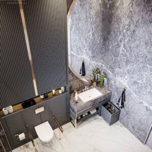 BATHROOM DESIGN تصميم داخلي للحمامات