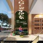 تصميم داخلي للمحلات التجارية