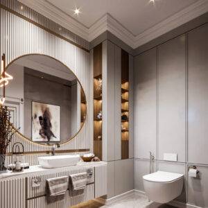 تصميم حمامات