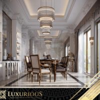 تصميم داخلي غرفة الطعام