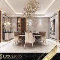 تصميم داخلي غرفة الطعام