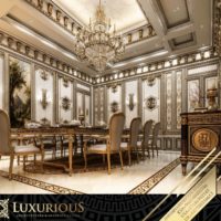 تصميم داخلي غرفة الطعام