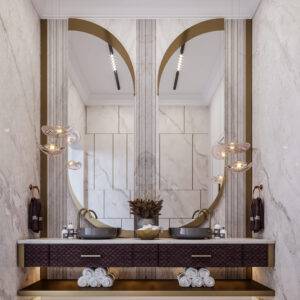 تصميم حمامات