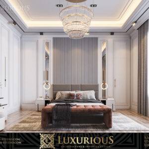 MASTER BEDROOM INTERIOR DESIGN التصميم الداخلي لغرفة النوم الرئيسية