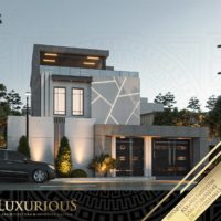 تصميم واجهات فلل مودرن