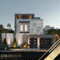 تصميم واجهات فلل مودرن