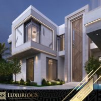 تصميم واجهات فلل مودرن