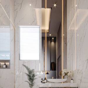 BATHROOM DESIGN تصميم داخلي للحمامات