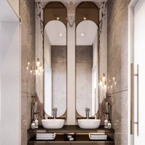 تصميم حمامات