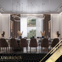 تصميم داخلي غرفة الطعام