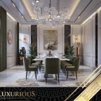 تصميم داخلي غرفة الطعام