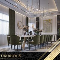 تصميم داخلي غرفة الطعام