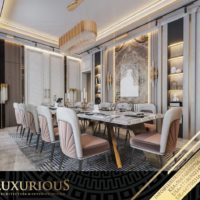 تصميم داخلي غرفة الطعام