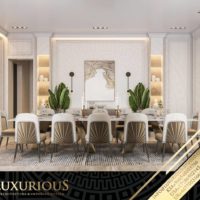 تصميم داخلي غرفة الطعام