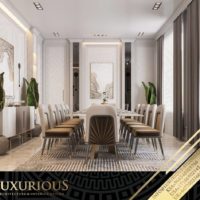 تصميم داخلي غرفة الطعام