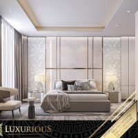 التصميم الداخلي لغرفة النوم الرئيسية