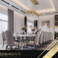 تصميم داخلي غرفة الطعام