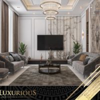 التصميم الداخلي لمجلس الرجال