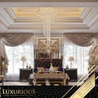 التصميم الداخلي لغرفة النوم الرئيسية