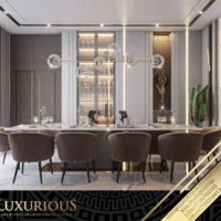 تصميم داخلي غرفة الطعام