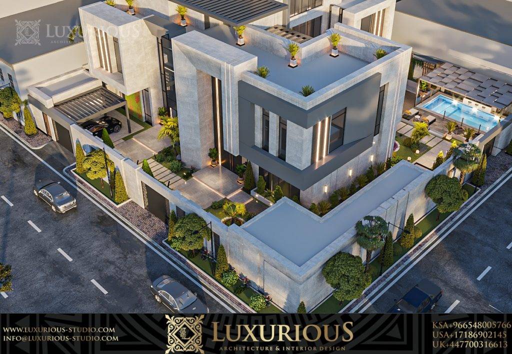 MODERN VILLA EXTERIOR DESIGN