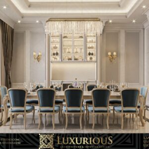 DINING ROOM INTERIOR DESIGN التصميم الداخلي لغرفة الطعام