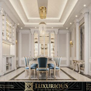 DINING ROOM INTERIOR DESIGN التصميم الداخلي لغرفة الطعام