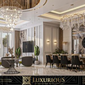 DINING ROOM INTERIOR DESIGN التصميم الداخلي لغرفة الطعام