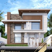 تصميم واجهات فلل مودرن