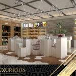 تصميم داخلي للمحلات التجارية