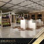 تصميم داخلي للمحلات التجارية