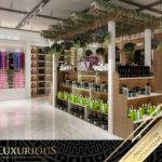 تصميم داخلي للمحلات التجارية