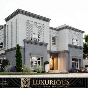 تصميم واجهات كلاسيك CLASSIC EXTERIOR DESIGN