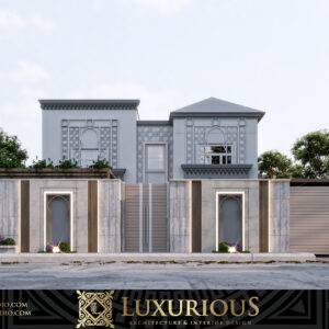 تصميم واجهات كلاسيك CLASSIC EXTERIOR DESIGN