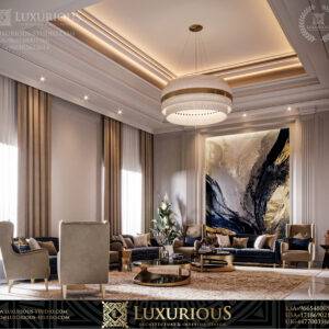 FAMILY LIVING ROOM DESIGN تصميم غرفة المعيشة